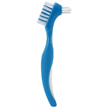 12 Упаковок зубных протезов Жесткая щетка для чистки зубных протезов Вставная челюсть Зубная щетка
