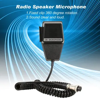 Горячий микрофон для портативной рации CM4 CB Radio Speaker Microphone Микрофон для автоматической рации Uniden Быстрая доставка