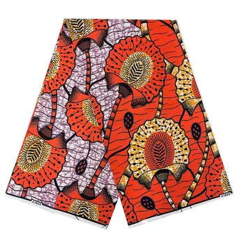 2023 Новейшая мода Африканская Восковая ткань 100% Хлопок Нигерия Анкара Восковые Ткани Блочные принты Батик Голландский Высококачественная швейная ткань