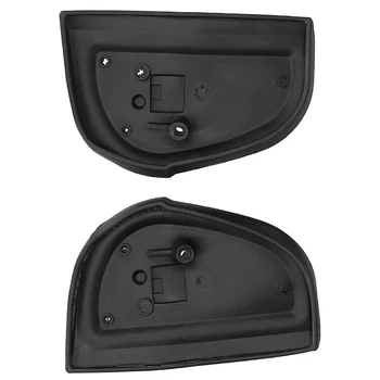 Резиновые прокладки для зеркал, по 1 паре левых и правых черных резиновых прокладок для наружных зеркал для Benz W140 W210 W202