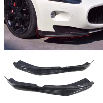 Боковой Спойлер Переднего Бампера, Нижний Сплиттер, Угловая Пластина Для Maserati Gran Turismo GT GTS GC 2008-2014, Базовое Купе, 2 Двери