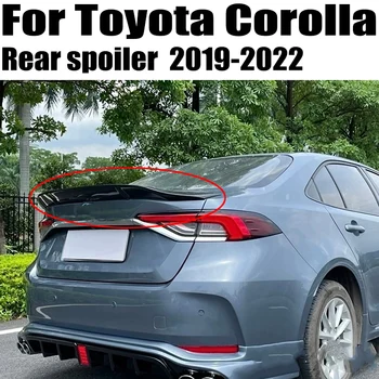 Заднее крыло из настоящего углеродного волокна, выступ багажника, Задний спойлер для Toyota Corolla 2019 2020 2021 2022 R Style