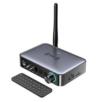Приемник Передатчик Bluetooth 5.1 Стерео NFC 3,5 Мм AUX Коаксиальный Беспроводной аудиоадаптер RCA Микрофон для телевизора