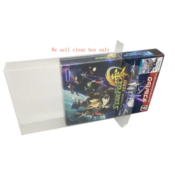 Прозрачная крышка коробки ZUIDID для игры WIIU Star Fox Zero с двумя дисками, Ограниченная серия, дисплей для хранения домашних ЖИВОТНЫХ, защитная коробка