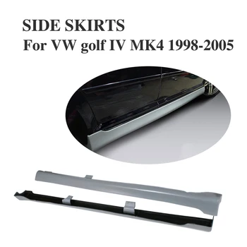 Полиуретановая серая грунтовка, расширители бампера для порога автомобиля, губа для VW Golf 4 IV MK4, боковые юбки, детали для тюнинга автомобиля 1998-2005