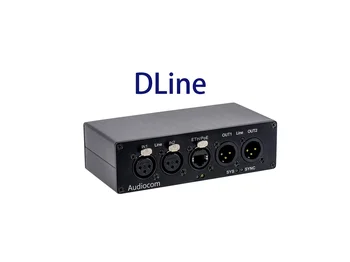 Блок интерфейса аудиосети Audiocom Dante AES67