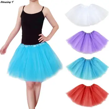 1шт удобная балетная юбка-пачка для девочек-подростков 30 см, тюлевый костюм, Сказочная вечеринка, Куры Рядом