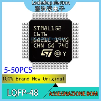 (5-50 штук) STM8L152C6T6 STM STM8L STM8L152 STM8L152C6 STM8L152C6T 100% Абсолютно Новый оригинальный микросхема MCU LQFP-48 ic
