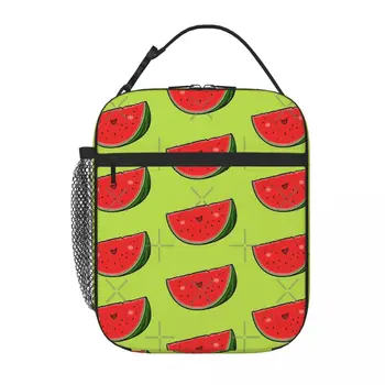 Сумка для пикника с сумкой для ланча Watermelon 262, Термосумка для еды, изолированная сумка для ланча