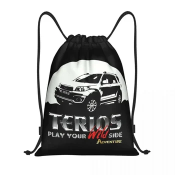 Изготовленные на заказ сумки Terios на шнурке для тренировок, рюкзаки для йоги, Мужские и женские Спортивные сумки для спортзала