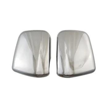 Автомобильная хромированная серебристая накладка на боковое стекло заднего вида, накладка на зеркало заднего вида для Lexus XU110 RX300
