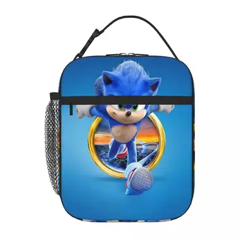 Теплая фланелевая сумка для ланча с 3D принтом, сумка для пикника, аниме-сумка для ланча, ланч-бокс для женщин