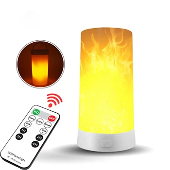 2023 Новая USB светодиодная лампа с пламенем, имитирующая свет с эффектом пламени, Реалистичный свет в атмосфере огня, украшение помещения для подарка другу