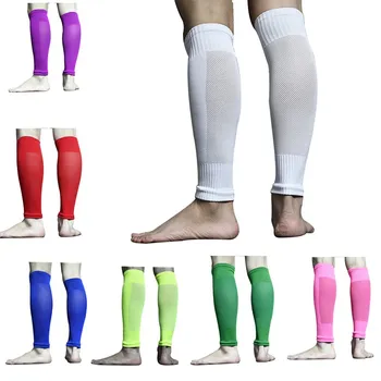Голени, новые футбольные носки, накладки для ног, мужские и женские спортивные рукава, беговые рукава