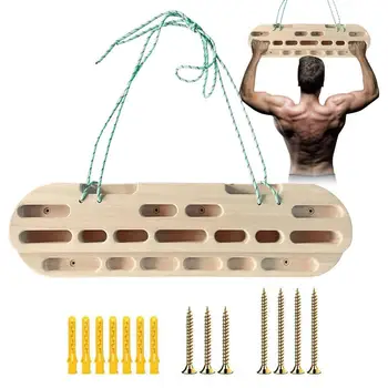 Портативная мужская доска для скалолазания в помещении, для тренировки силы на скальной доске, инструменты для крепления грифа на открытом воздухе