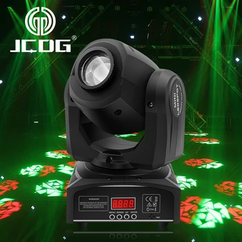 JCDG LED Moving Heading Lights Spot 10w/30W/60W/90W С Трехпризменной Подсветкой Для Dj-Оборудования Bar Light KTV Bar Stage Lighting Effect
