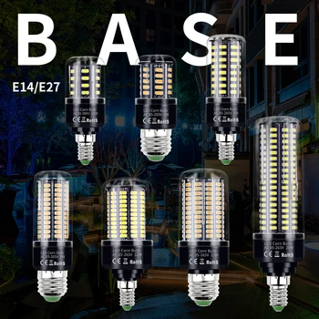 LED 220V Кукурузная Лампа E27 Лампа E14 Light B22 Лампада 110V Прожектор Светодиодные Люстры Лампа Для Гостиной 3,5 Вт 5 Вт 7 Вт 9 Вт 12 Вт 15 Вт 20 Вт
