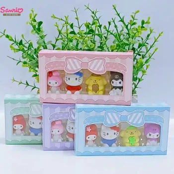 12 коробок Sanrio Hello Kitty Милый Мультфильм Креативный Ластик Для детей Студенческие Канцелярские принадлежности Kawaii Небольшой Подарок Оптовые Школьные принадлежности