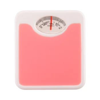 Миниатюрные весы в масштабе 1: 12, аксессуары для кукольного домика, розовый