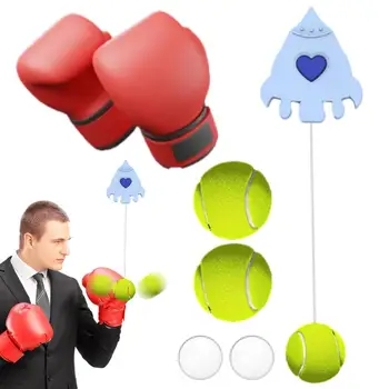Набор боксерских рефлекторных мячей Boxing Speed Ball Mma Boxer, повышающий силу реакции, набор для тренировки рук и глаз, тренировка скорости боя