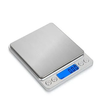 U50 0,01 г/0,1 г Прецизионные ЖК-цифровые весы 500 г/3000 г Мини-электронные граммовые весовые весы для чая, выпечки, весовые весы