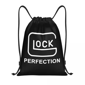 Тактический спортивный рюкзак для стрельбы из Глока с завязками для женщин и мужчин, спортивный рюкзак для спортзала, Складная сумка для покупок, мешок