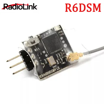 Radiolink R6DSM 2.4G 10-Канальный 10-Канальный Радиоуправляемый Приемник DSSS и FHSS для Радиоуправляемого Передатчика AT9 AT9S AT10 AT10II с Дистанционным управлением